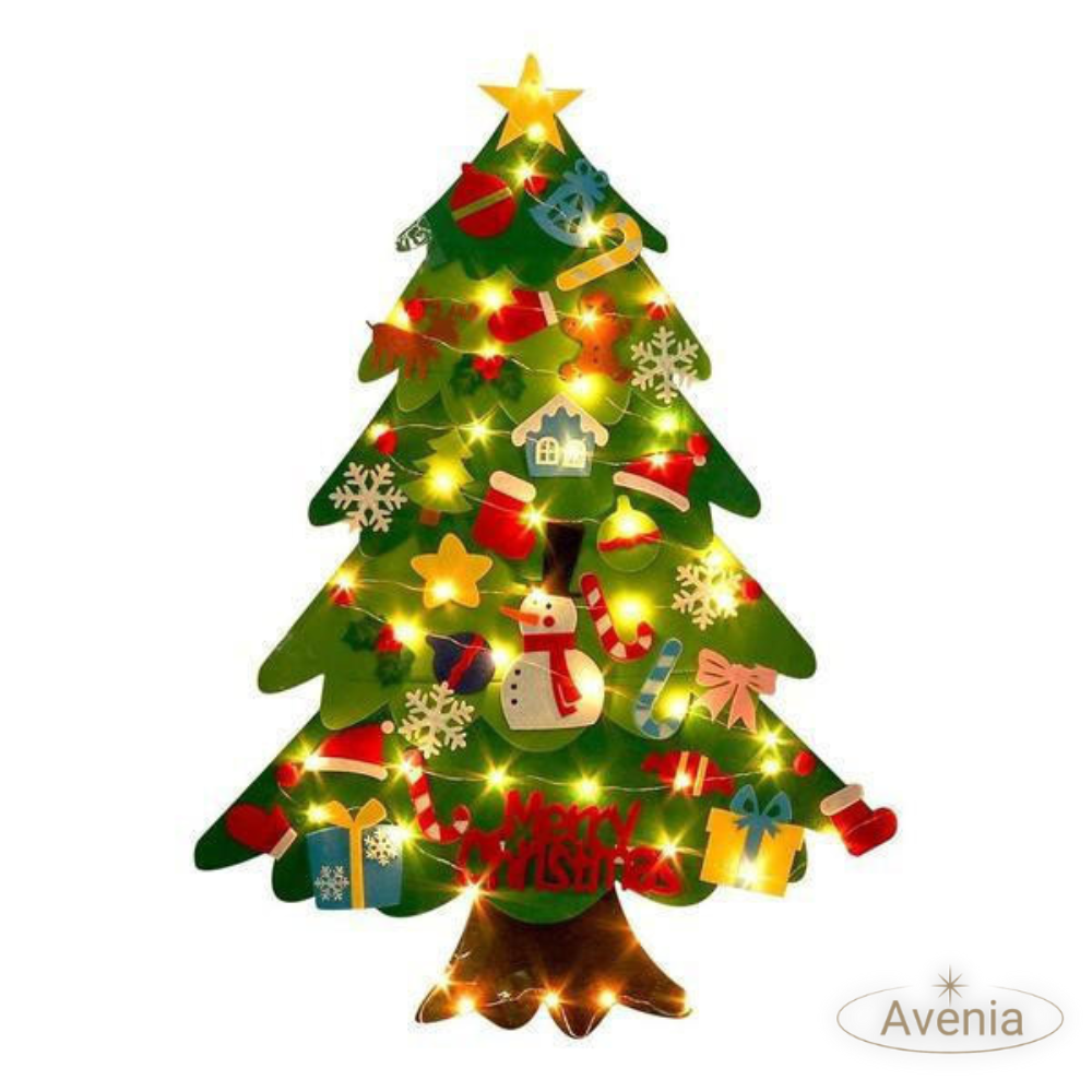 Sapin De Noël En Feutrine- Avenia™